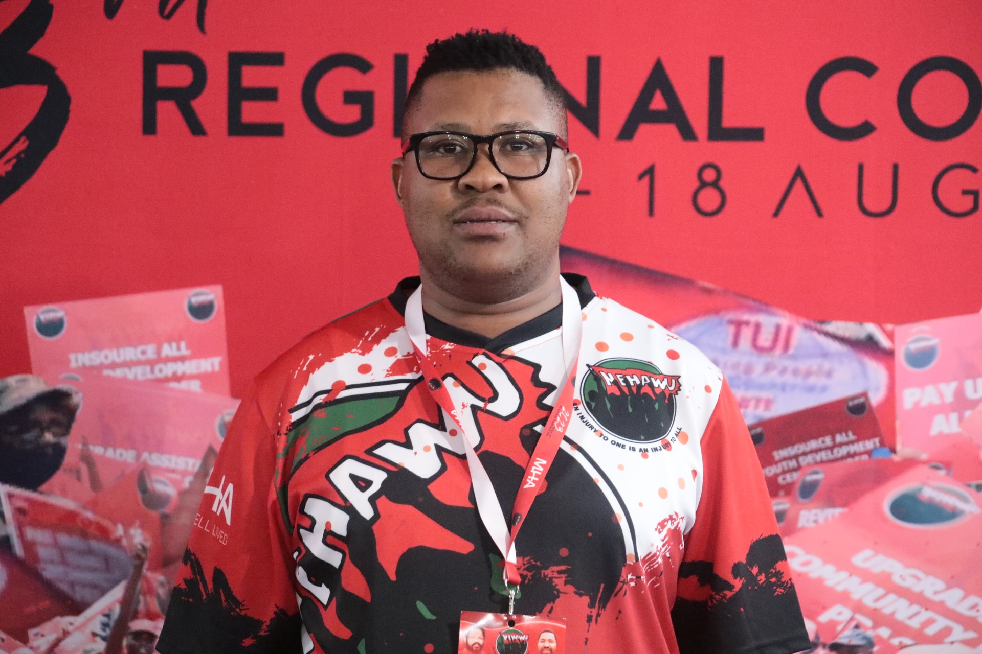 Newly Elected Joe Gqabi Regional Secretary - Cde Phalang Makhele